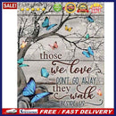 5D Diamond Painting Butterfly Letter Full Round Mosaic Canvas DIY Home Pict