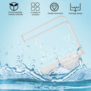 Telescopic Kitchen Sink Shelf Organizer Soap Sponge Holder Rack (White) Newly