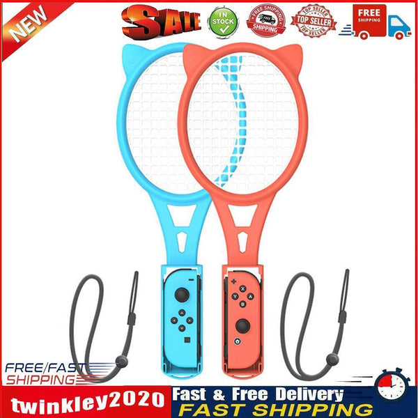 Tennis Game Controller Gamepad Games Joystick for NS Tennis Racket (Red) Newly