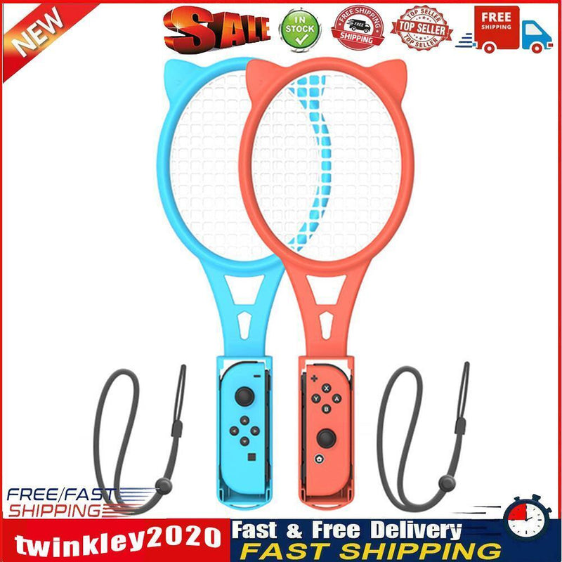 Tennis Game Controller Gamepad Games Joystick for NS Tennis Racket (Red) Newly