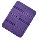 Folding Outdoor Travel Mat Moisture-proof Portable Picnic Seat Pad (Purple)