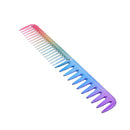 Rainbow Comb Hairdressing Salon Equipment Plastic Comb Hair Cutting Styling T