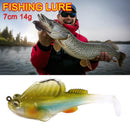 Jumping Fish 4cm 14g Lures Simulation Artificial Soft Fishing Bait (7)