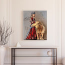 Angel and Lion Oil Paint By Numbers Kit DIY Home Decoration Gift Wall Pictu