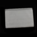 100pcs PVC Card Sleeve ID Badge Case Bank Credit Cards Holder Protector