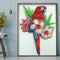 DIY Parrot Partial Special Shape Diamond Painting Picture Crafts Animal Art Gift