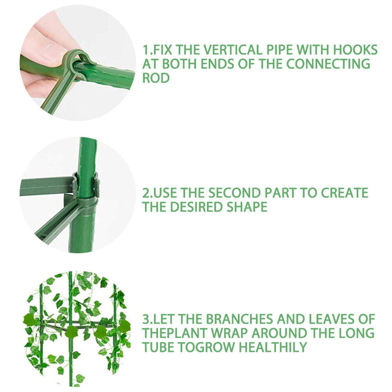 12pcs Tomatoes Vegetables Fruits Plants Climbing Brackets Connecting Rod Newly