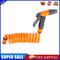 Garden Cleaning Water Gun with 2.5m Retractable Spring Hose Connector Set