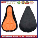 Sponge Bicycle Seat Cushion Pad with Seat Rain Cover for Mountain Cycling Bike