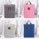 Oxford Cloth Business Briefcase Document Bag A4 File Folder Paper Storage