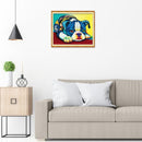 5D DIY Full Drill Diamond Painting Dog Cross Stitch Embroidery Kit Wall Art