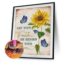 5D Diamond Painting Flowers Full Round Drill DIY Mosaic Picture Kit Home Deco