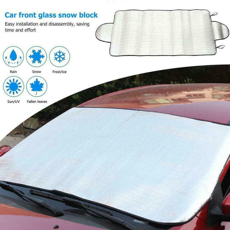 Windscreen Cover Car Window Screen Frost Dust Protector Aluminium Heavy W3Z3