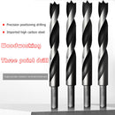 10pcs High Carbon Steel Straight Shank Twist 3 Brad Point Drill Bits (3mm) Newly