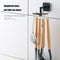 360 Degrees Rotating Hook Holder Bathroom Organizar Storage Hanger (Black) Newly