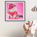 Cat Bird Animal Special Shaped Partial Drill Mosaic Art Rhinestone Picture De