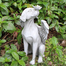 Angel Dog Garden Statue Gift Home Outdoor Decoration Courtyard Accessories Newly