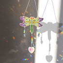 DIY Crystal Light Catching Jewelry Ornaments Wind Chime Pendant (Dragonfly)