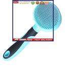 Cat Grooming Brush - Self Cleaning Slicker Brush Easily Removes Mats for Ki