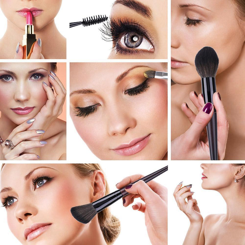 10pcs Pro Makeup Brushes Eye Shadow Eyeliner Brush Blush Beauty Face Care Tool