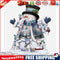 5D Diamond Painting Christmas Snowman Embroidery Cross Stitch Craft