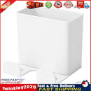 Wall Holder Storage Box Remote Control Mobile Phone Plug Organizer (White) Newly