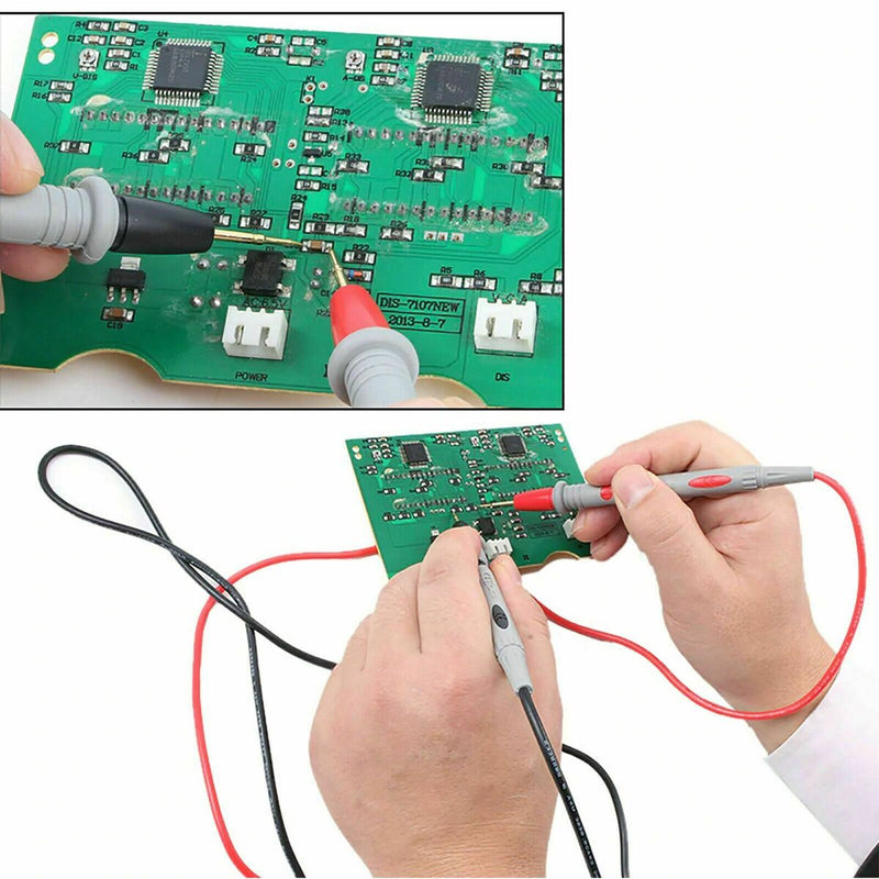 Digital Tester Probe Multimeter Test Leads Tipped Probe Volt Meter Cable