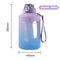 Sports Water Bottle Outdoor Fitness Travel Leakproof Frosted Cups (Purple) Newly
