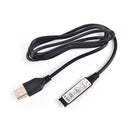 Connector Dimmer  For RGB 3528 5050 USB  DC 5V 3 Keys  RGB Strip Controller