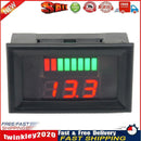 12-60V Lead Acid Batteries Capacity LED Indicator Digital Voltmeter Tester Newly