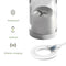 Portable Electric Juicer Blender Mini Fruit Mixers Home Juice Maker (White)