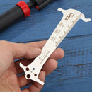 MTB Bike Chain Wear Indicator Ruler Bicycle Chains Gauge Measurement Checker