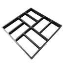 Garden Walk Pavement Mold DIY Manually Paving Brick Concrete Molds (Square)