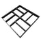 Garden Walk Pavement Mold DIY Manually Paving Brick Concrete Molds (Square)