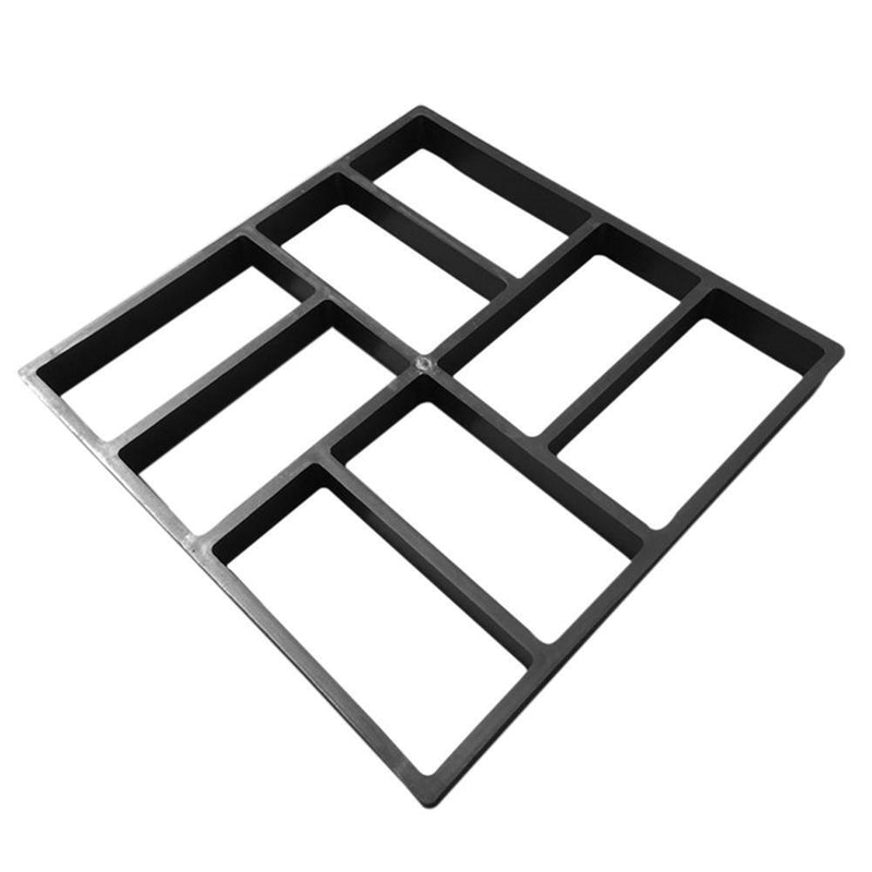 Garden Walk Pavement Mold DIY Manually Paving Brick Concrete Molds (Square)