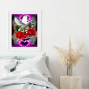 5D DIY Diamond Painting Roses Doves Full Drill Rhinestone Mosaic Art Picture