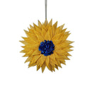 Ukrainian Flag Sunflower Car Pendant Auto Rearview Mirror Ornaments P9B3