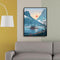 Wall Art Home Decor Lake Boat Oil Painting Acrylic Canvas Paints Picture Ar