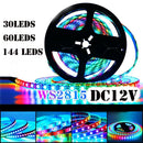 Control DC12V LED Light Strip Breakpoint Super Bright Light Strip RGB WS2815
