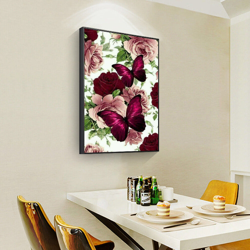 5D DIY Drawing Rhinestone Picture Craft Art Full Round Drill Diamond Painting