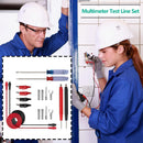 18pcs/set Line Test Leads Needle Thread Multimeter Lead Meter Digital Clamp