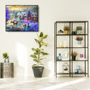 Snowman 5D Full Square Drill Diamond Painting DIY Christmas Decor Kids Gift