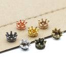Fitting Crafts Pendants Spacer Beads Jewelry Making Supplies King Crown Beads