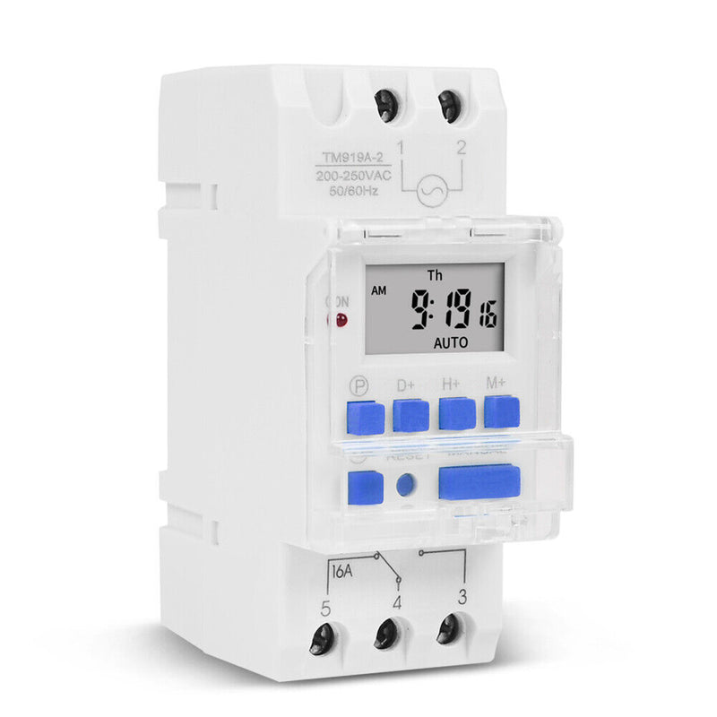 TM919A-2 Time Control Relay Weekly Programmable Digital Timer Switch (220V)
