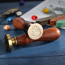 Retro Fire Painting Stamp Wax Seal for Stamping Envelopes Wedding (F266) Newly