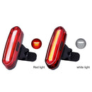 COB LED MTB Bike Rear Warning Lights 120LM Bicycle Taillight*2