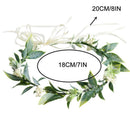 Forest Bridal Wedding Tiara Imitation Flower Leaf Crown Hair Headpiece Y9L8