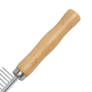 Pet Dematting Flea Comb Cats Dog Grooming Hair Removes (Long Short Needle)