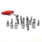 24pcs T-Handle Screwdriver Set Bits with Hex Head Drill Head Kit w/Sockets Newly