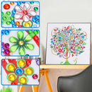 5D Diamond Painting Tree Special Shape Crystal Drill DIY Picture (GT141) Newly